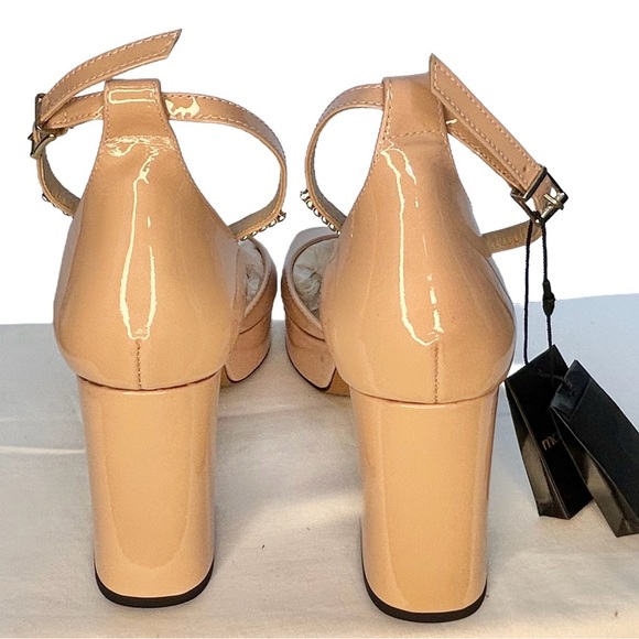 NIB Maje Patent Leather Heeled Sandals, Size 10.5 US (41 EU) - Picture 5 of 16